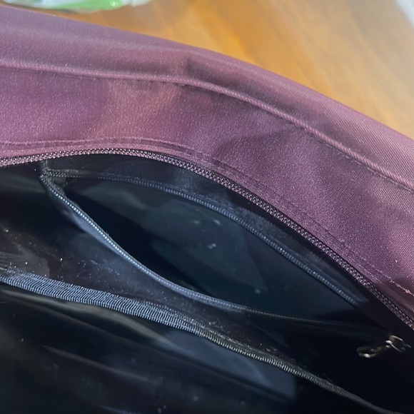 Esprit laptop/messenger bag - black/purple - Picture 10 of 13